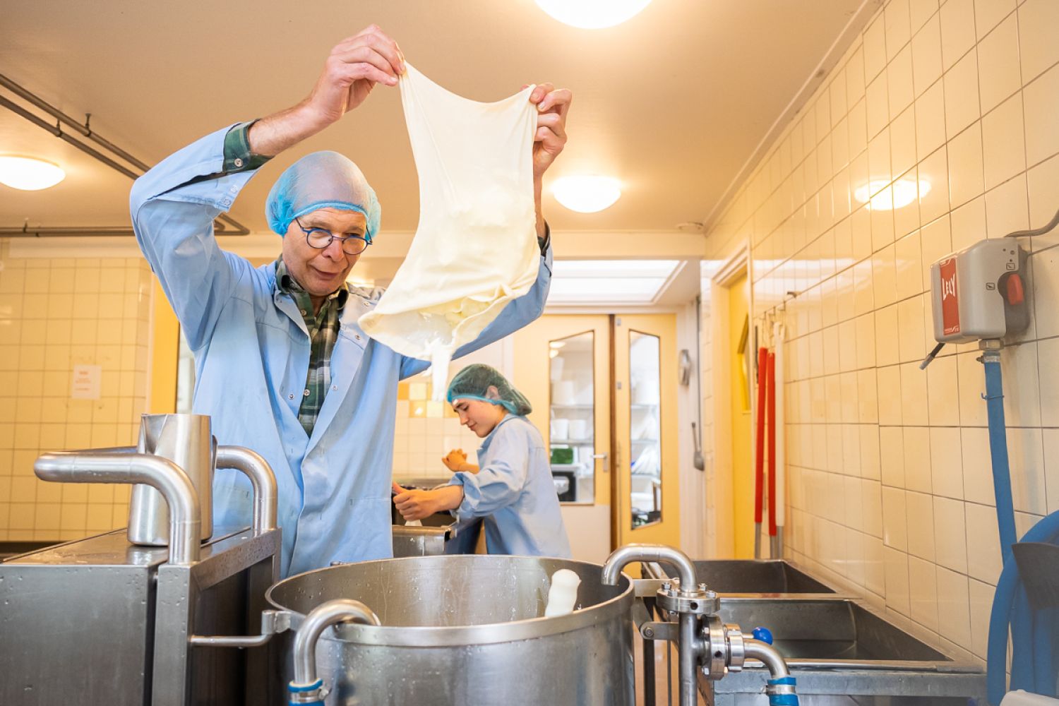 Voorbereiden van de zuivel