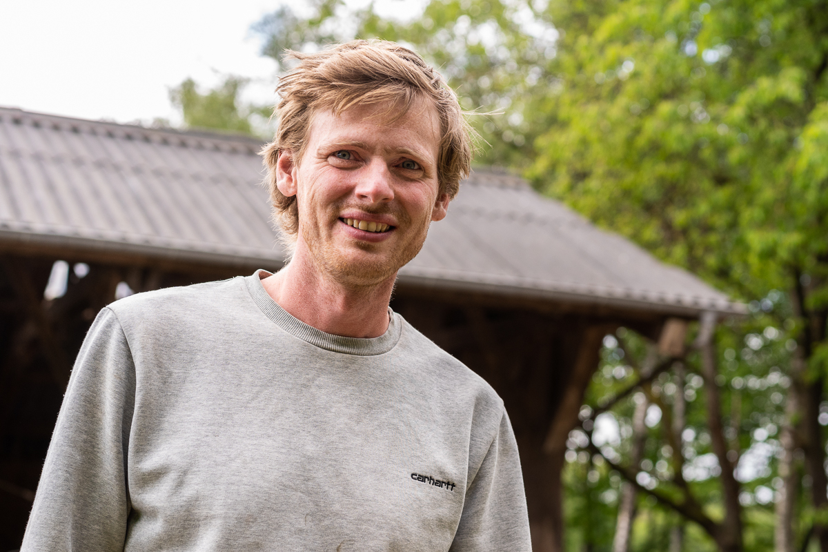 portretfoto van Guus, de boer op de Vijfsprong