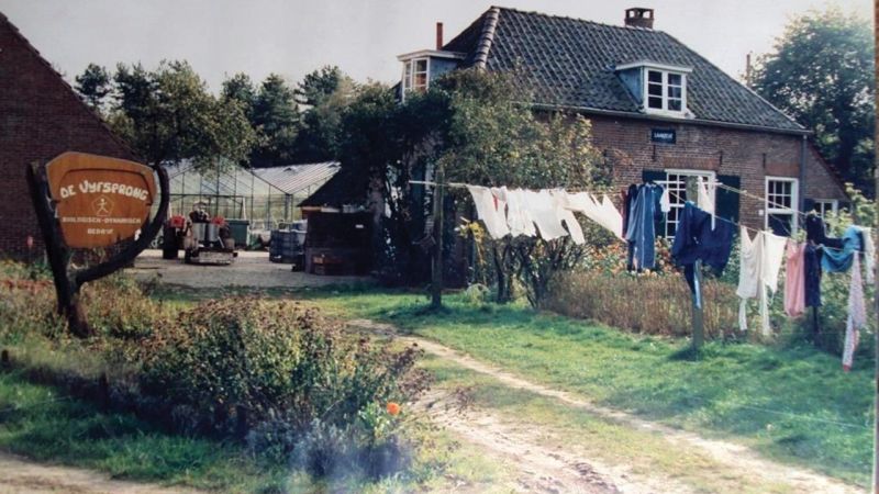 de vijfsprong in 1984, oorspronkelijke boerderij